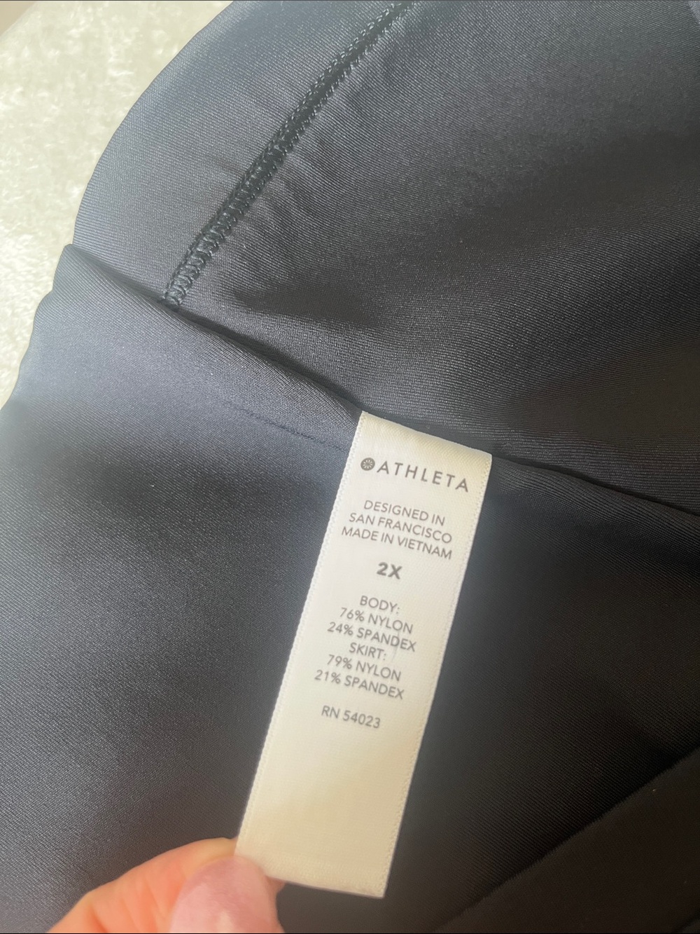 Athleta A-Game 2-in-1 crop 2X - Picture 4 of 6